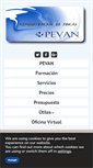 Mobile Screenshot of pevan.es